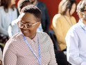 People at a conference