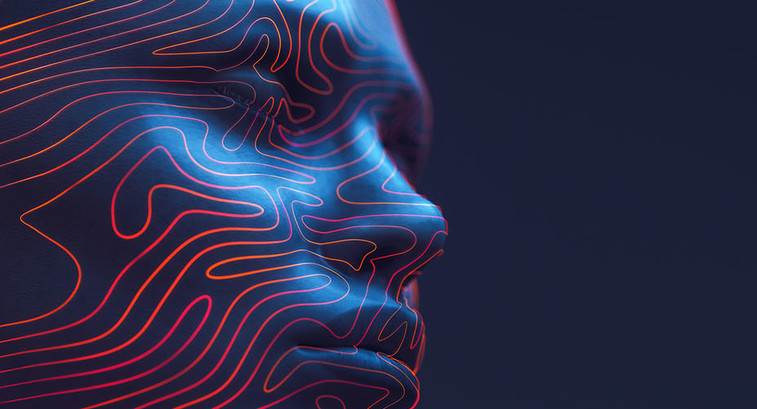 Digital human head concept for AI